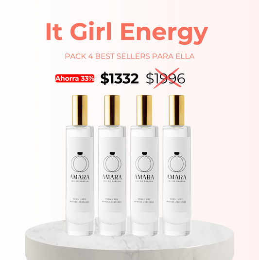 It Girl Energy - Pack de 4 perfumes best sellers para ella