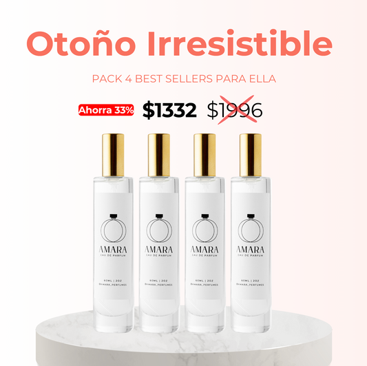 Otoño Irresistible - 4 perfumes exclusivos e irresistibles para el otoño